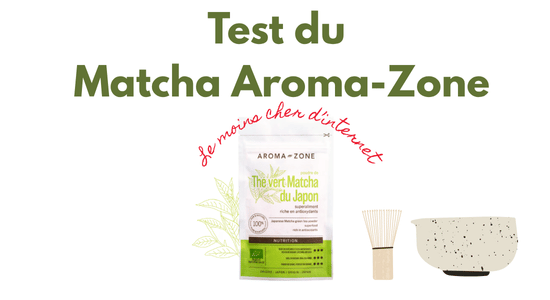Test du Matcha Aroma-Zone au petit prix de 5,95€ 8 test matcha aroma-zone