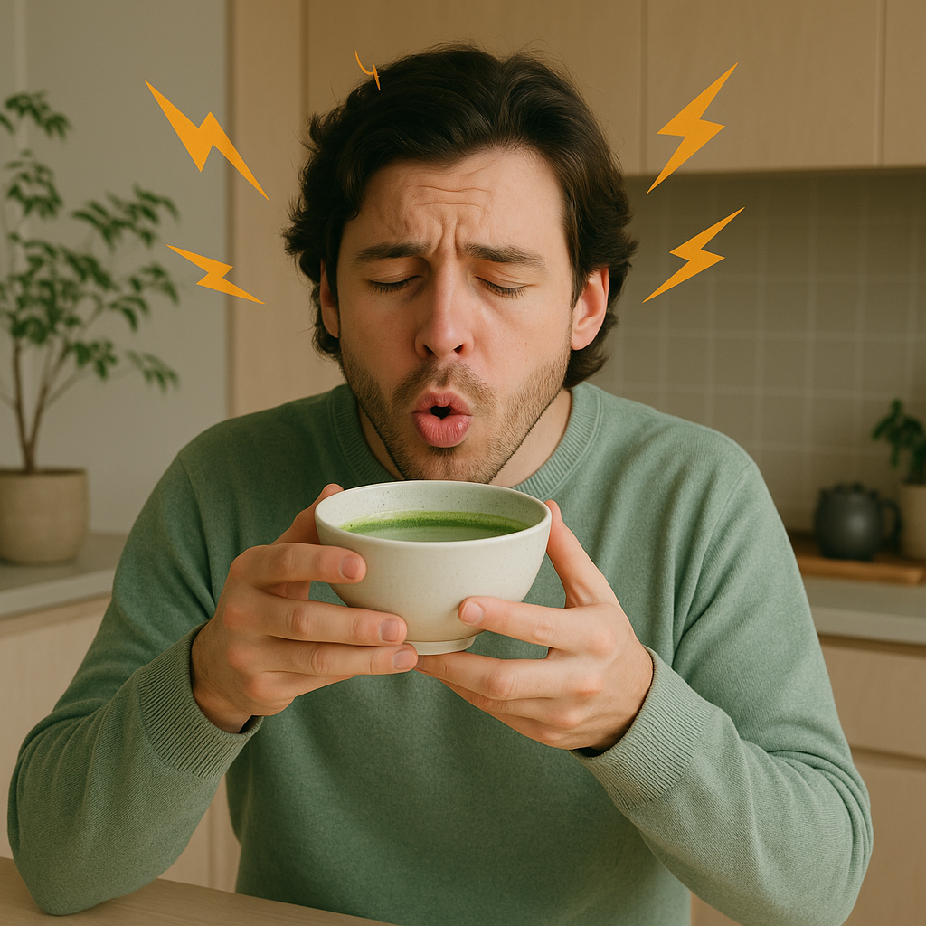 Les effets secondaires du matcha, comme les troubles digestifs 5 Effets de la caféine matcha