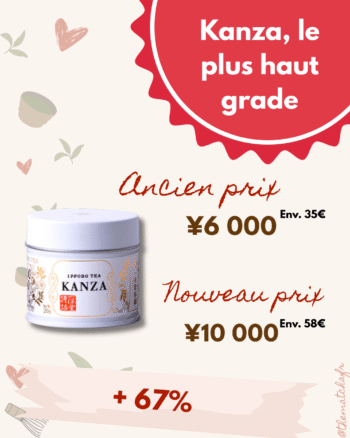 Augmentation prix Kanza Ippodo +67%