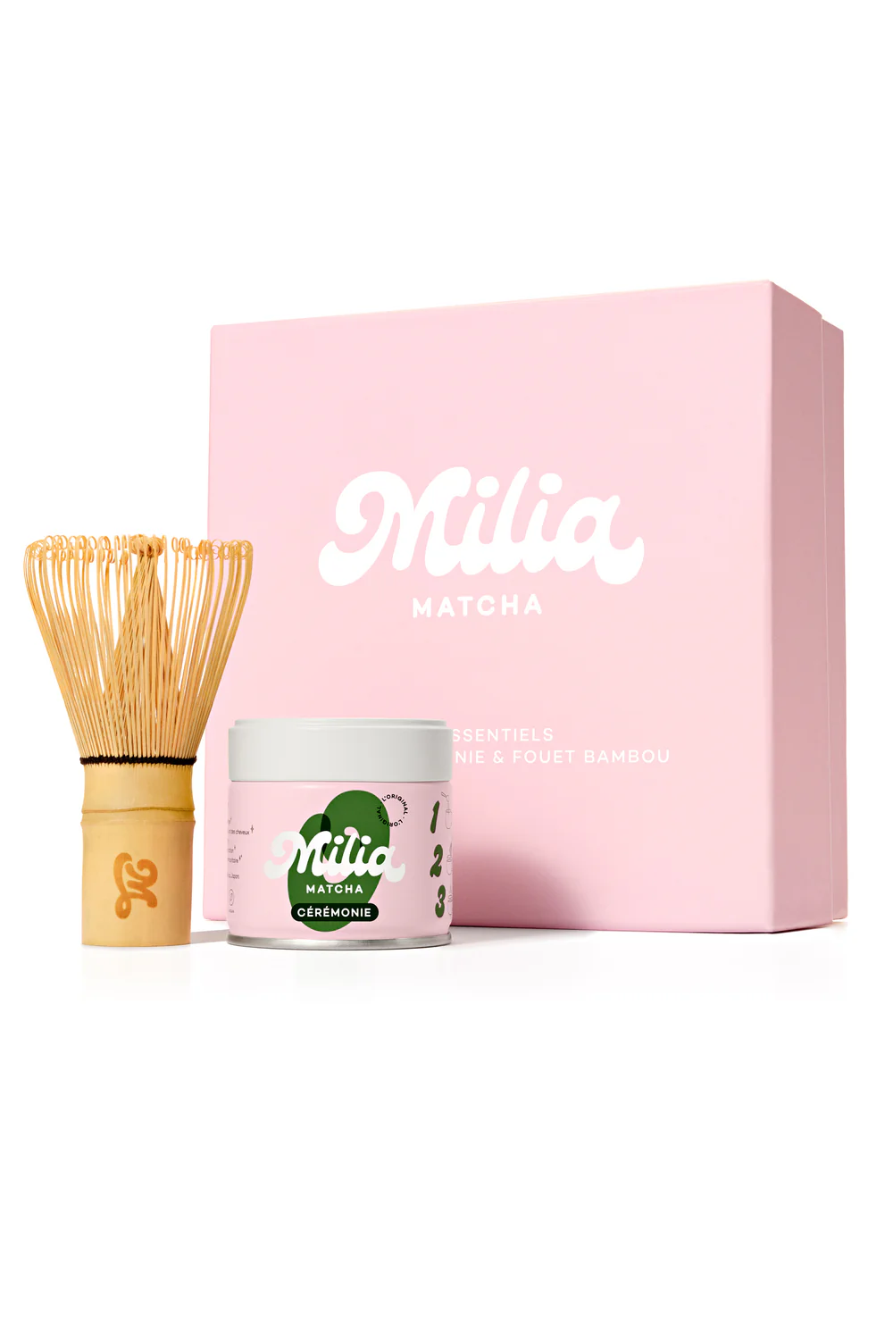 coffret milia matcha