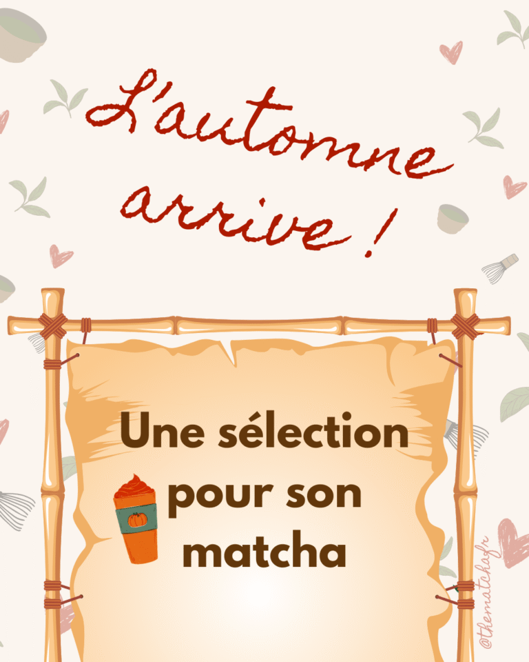 5 articles pour boire son thé matcha cet automne (2025) 19 sélection pour boire son thé matcha cet automne