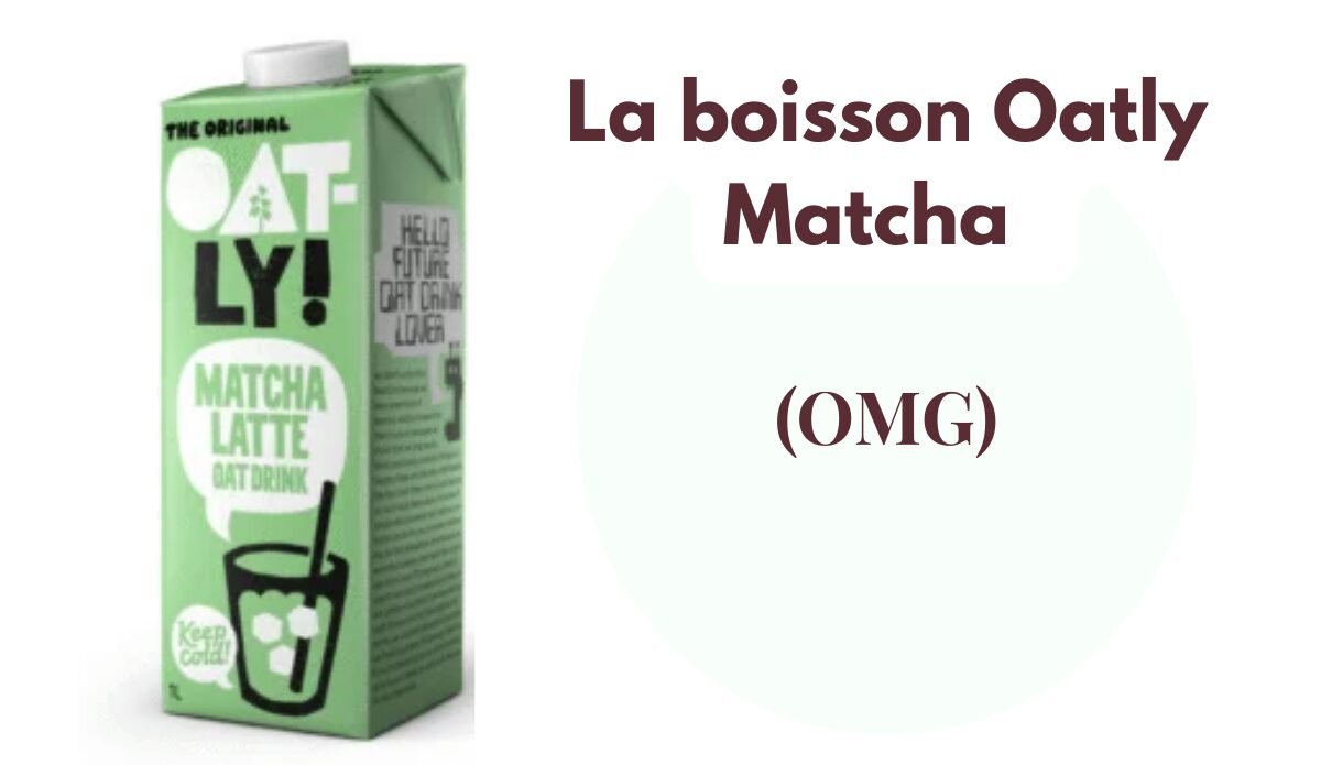 boisson oatly matcha