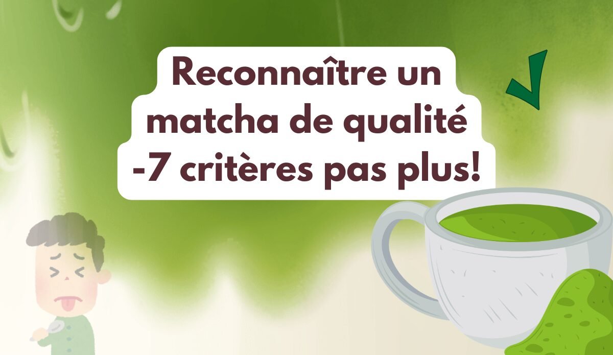 matcha de qualite