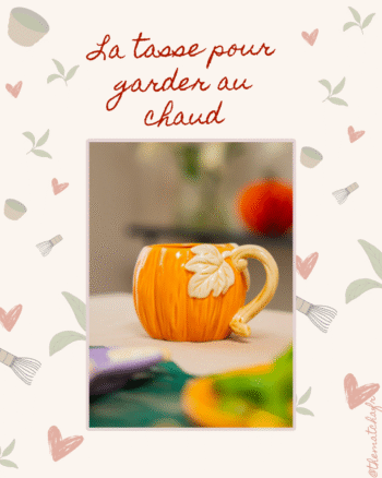Mug citrouille Flying Tiger