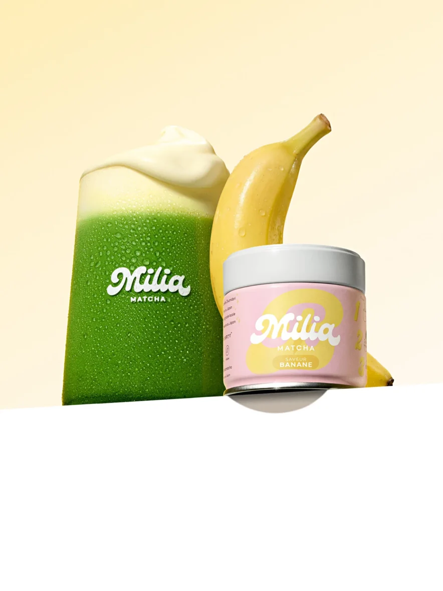 Les infos sur le pop-up Milia Matcha à Paris à la Samaritaine banane !