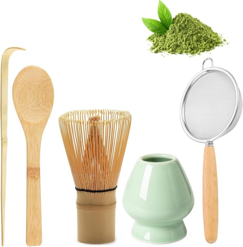Fouet à matcha (chasen) : guide pour choisir, utiliser et en prendre soin (2026) 4 Chasen 80 brins lot débutant