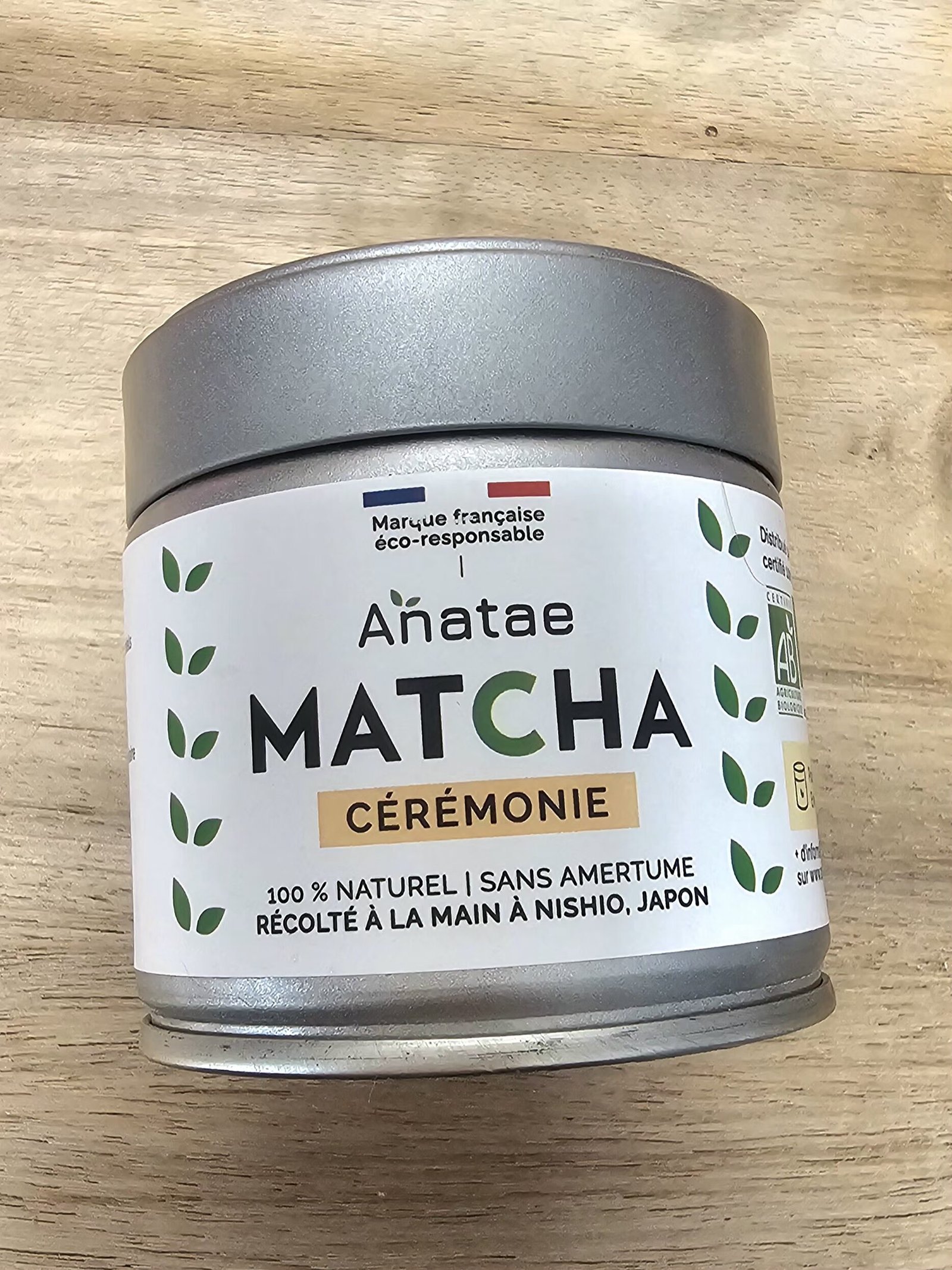 Test du Matcha Cérémonie Anatae (Je regoûte en 2026) 2 Boîte de matcha cérémonie Anatae