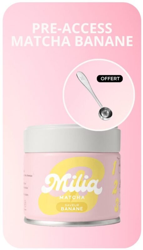 Milia Matcha Cérémonie Banane - édition limitée été 2026