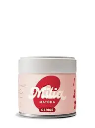 Milia Matcha Cerise, boîte et poudre