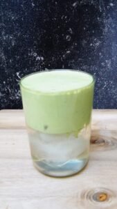 matcha coco cloud, la recette facile en 3 ingrédients