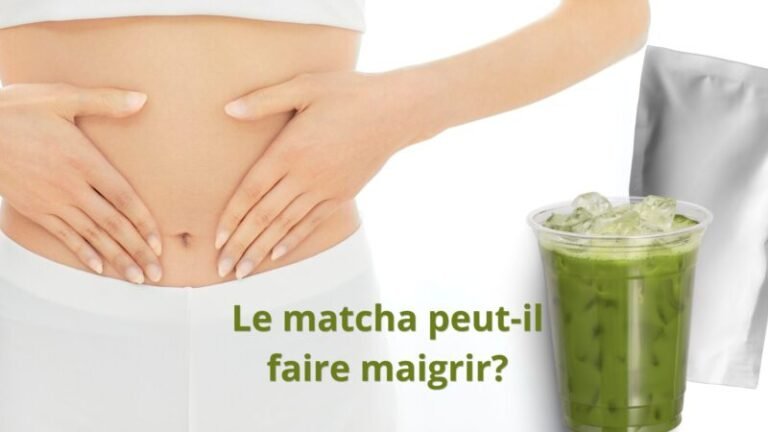 matcha maigrir
