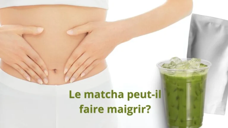 matcha maigrir