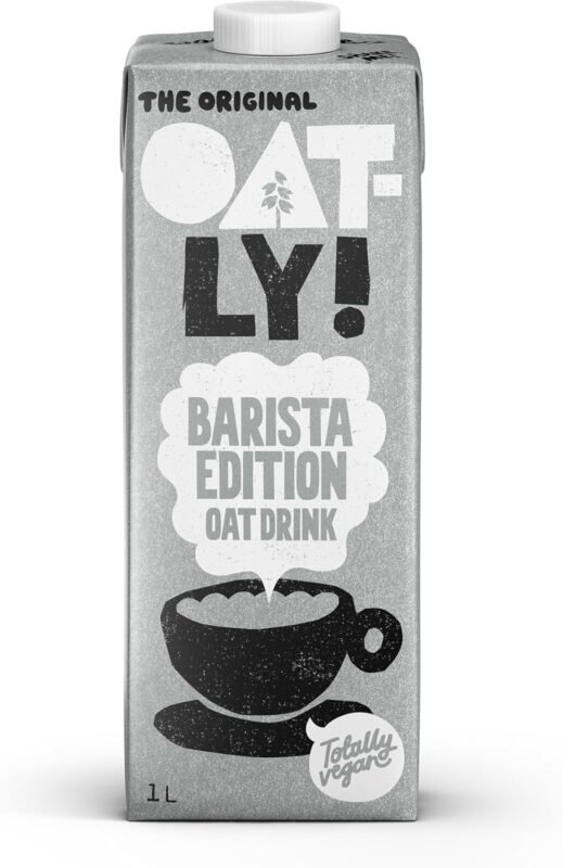 Test lait Oatly Barista pour café et matcha