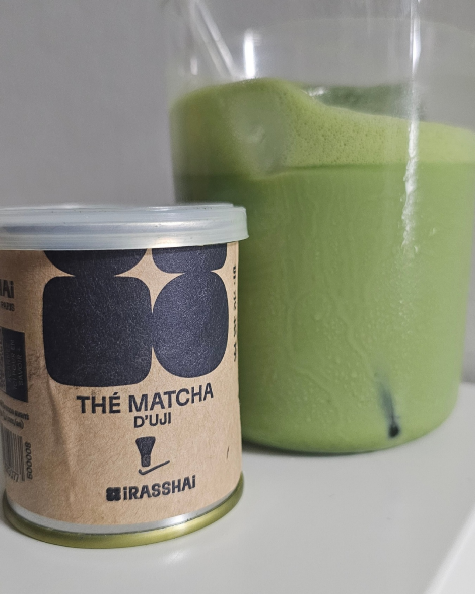 Test du matcha d’iRASSHAi x Yamamasa Koyamaen : un bon matcha au quotidien