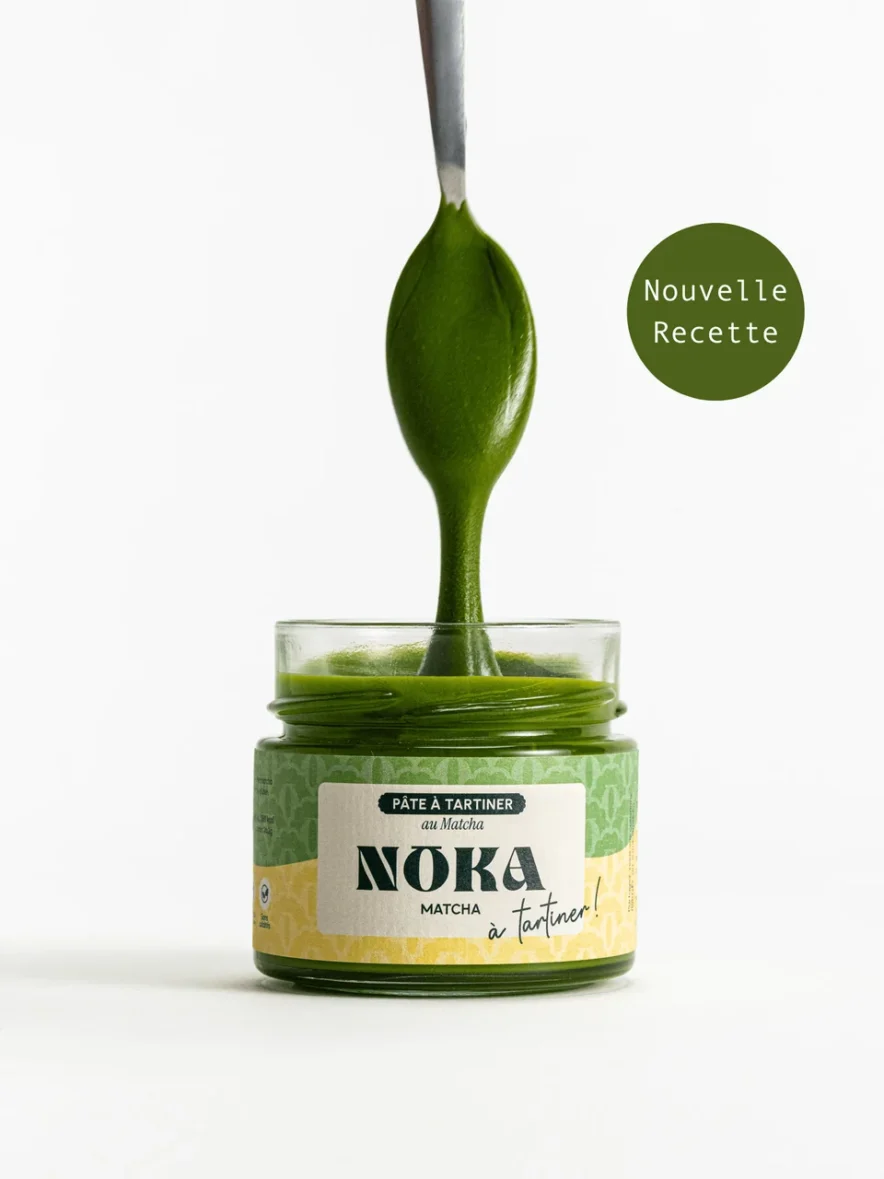 Pot de pâte à tartiner au matcha Nōka de Stelle