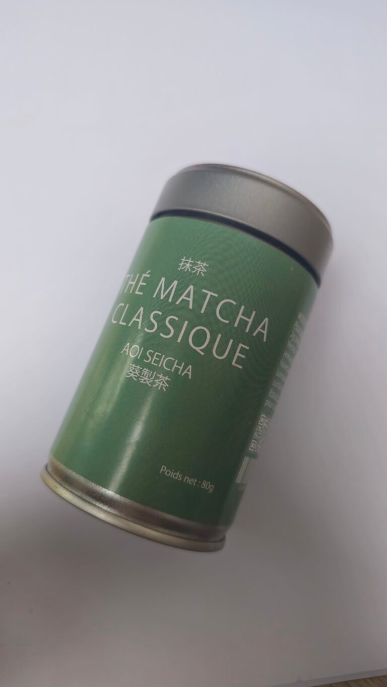 Le paquet de iRASSHAi Matcha classique